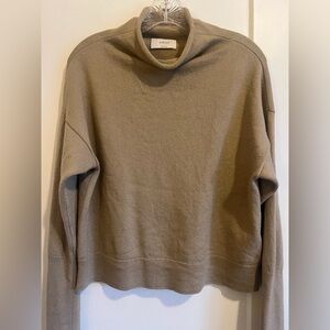 Wilfred Camel Cowl Neck Sweater